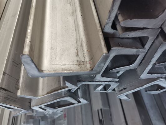 12m एएसटीएम A312 316 316L यू आकार स्टेनलेस स्टील चैनल